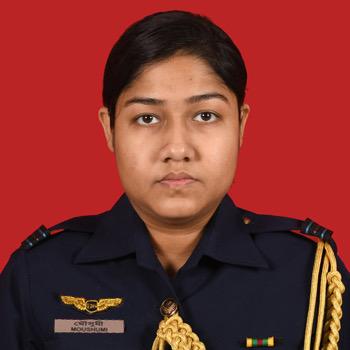 Flight Lieutenant Moushumi Haque